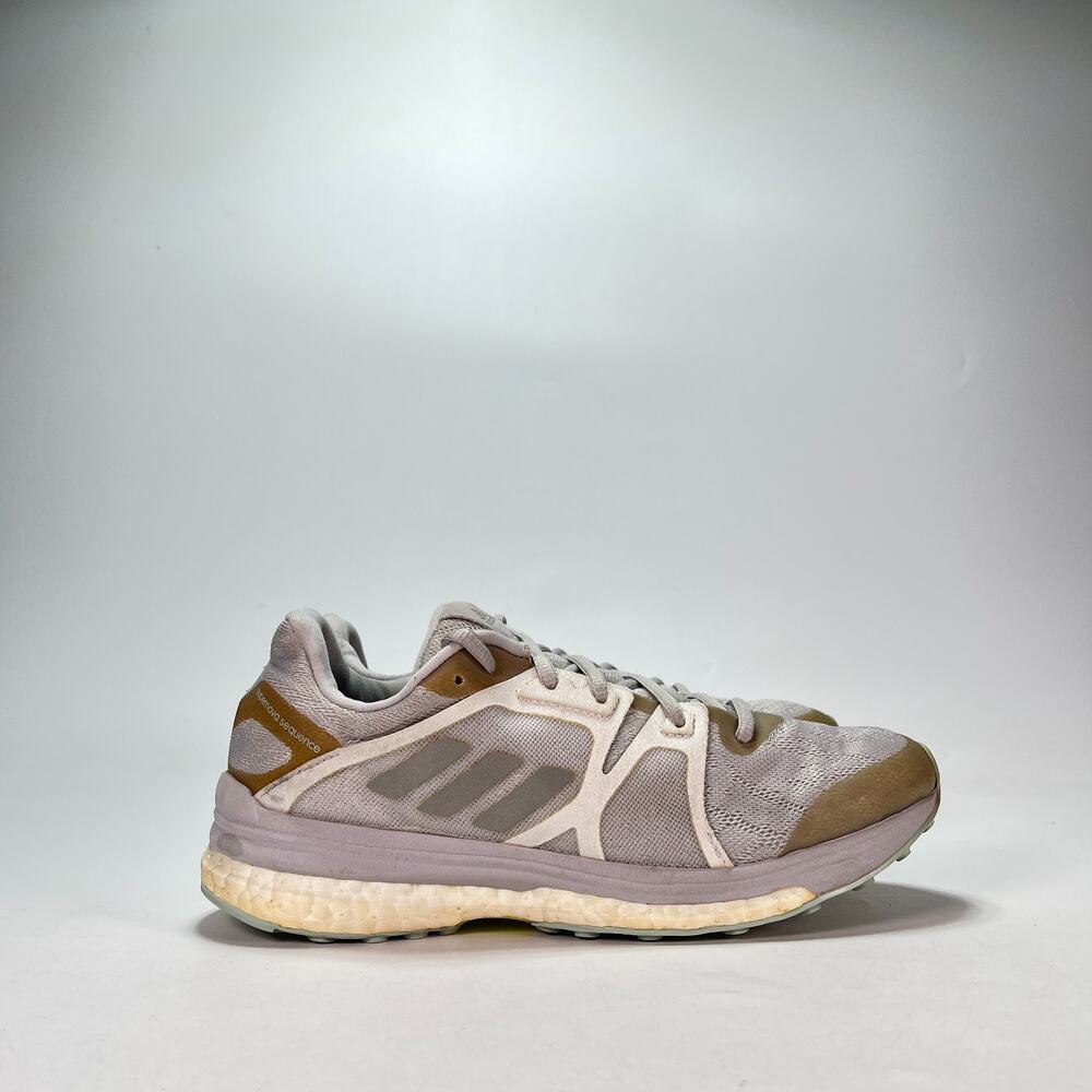 Adidas Supernova Sequence 9 Gray Running Shoes Sneakers AQ3552 Women's Size 8